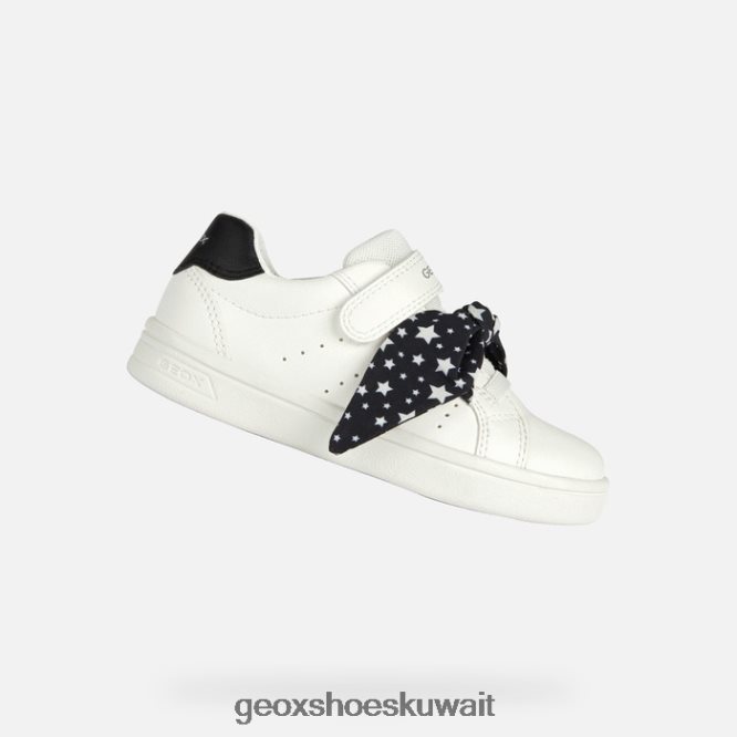 Geox BLL84T1889 Djrock Girl White/Black