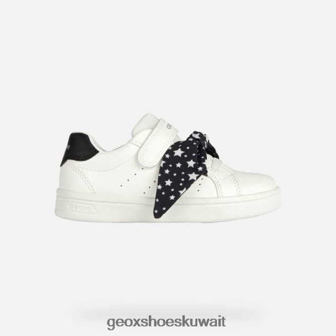Geox BLL84T1889 Djrock Girl White/Black