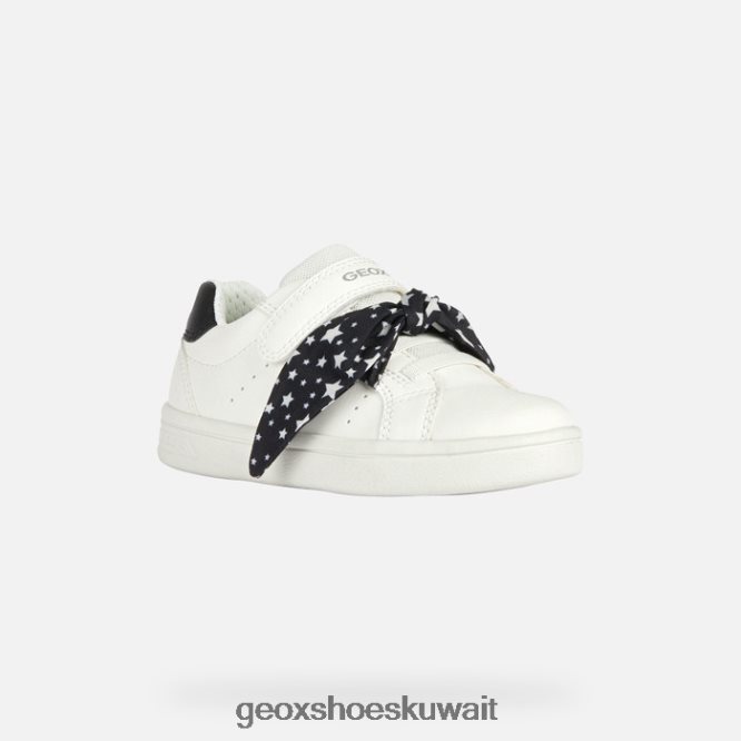 Geox BLL84T1889 Djrock Girl White/Black