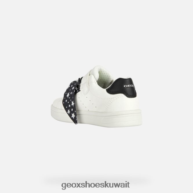 Geox BLL84T1889 Djrock Girl White/Black