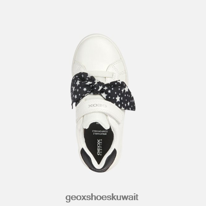 Geox BLL84T1889 Djrock Girl White/Black