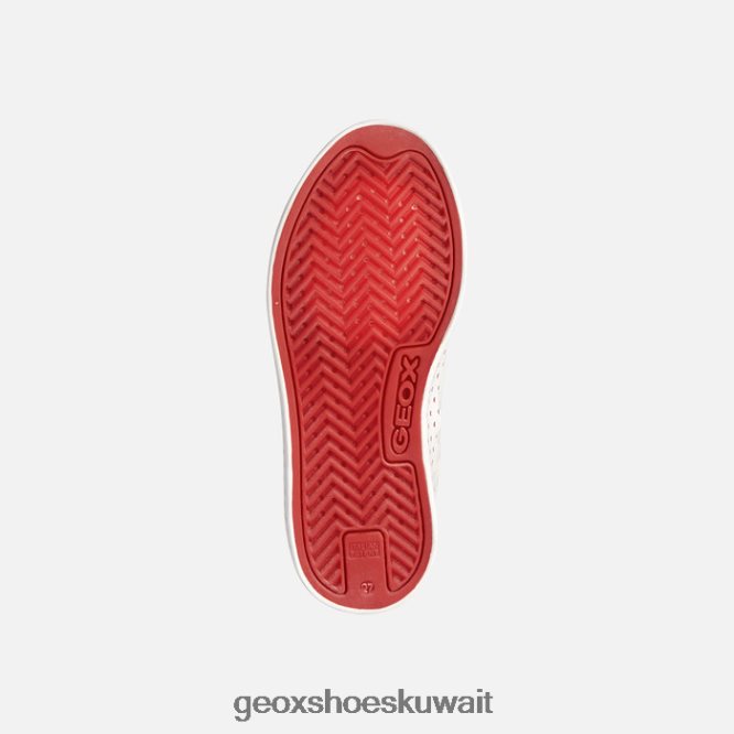 Geox BLL84T1893 Ciak Girl White/Red