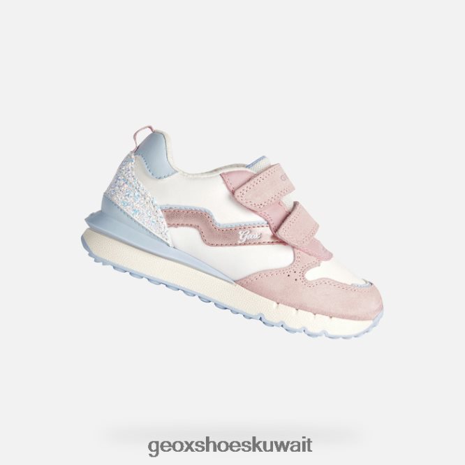 Geox BLL84T1907 Fastics Girl White/Rose