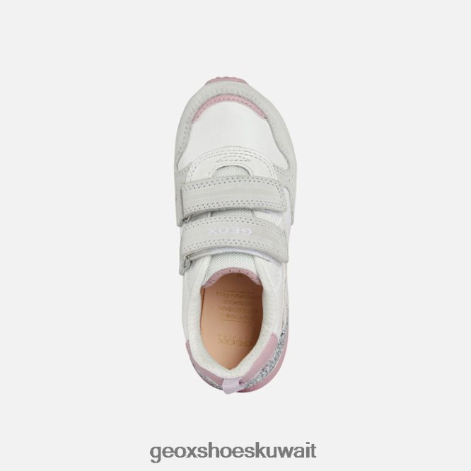 Geox BLL84T1908 Fastics Girl Off White/Pink