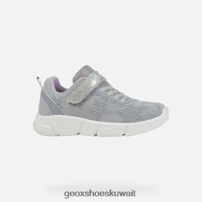 Geox BLL84T984 Aril Girl Silver/Lilac