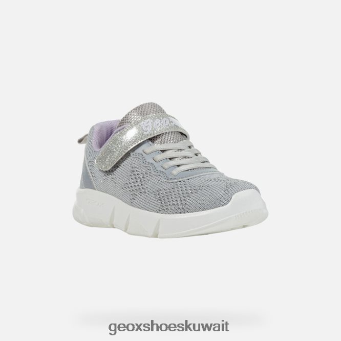 Geox BLL84T984 Aril Girl Silver/Lilac