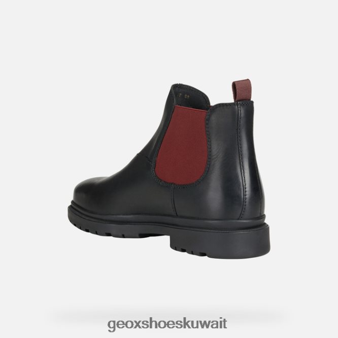 Geox BLL84T743 Andalo Man Black/Wine