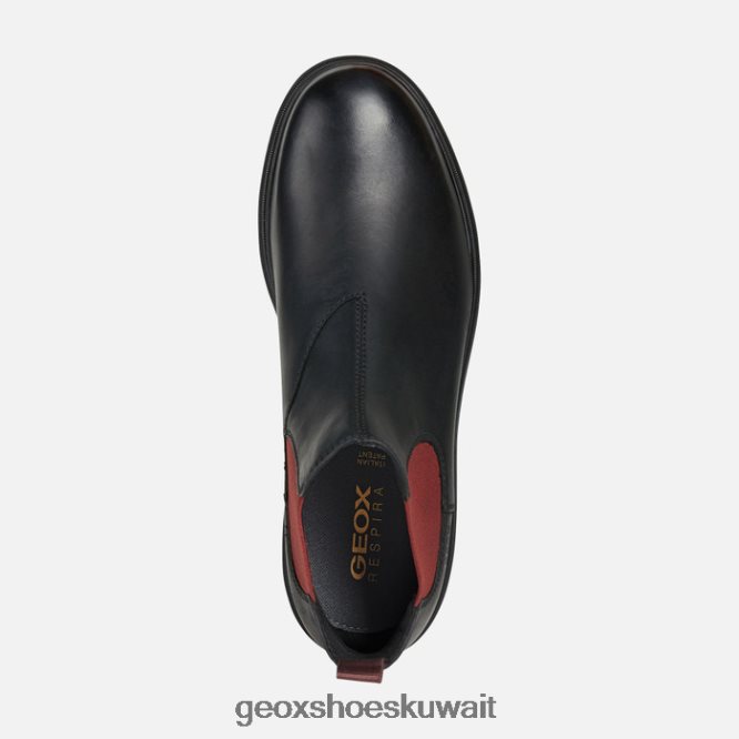 Geox BLL84T743 Andalo Man Black/Wine