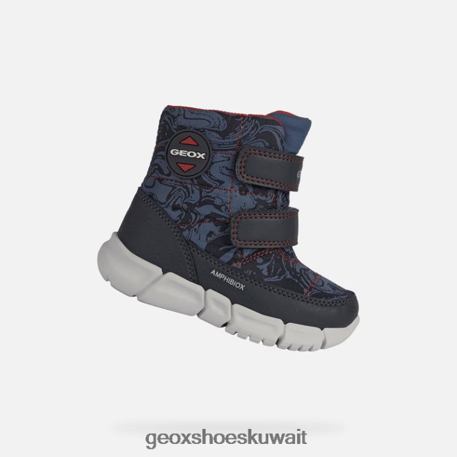 Geox BLL84T891 Flexyper Abx Baby Avio/Red