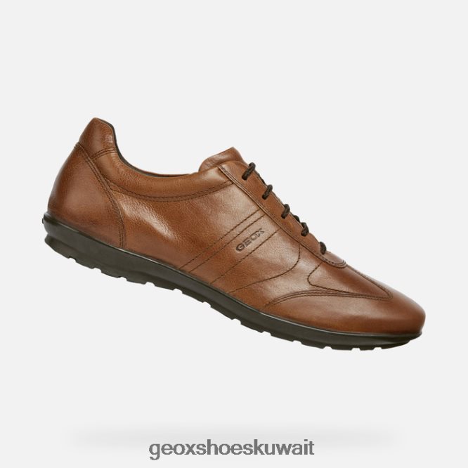 Geox BLL84T1807 Symbol Man Brown Cotto