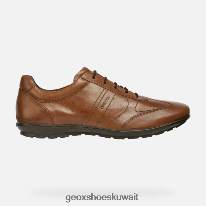 Geox BLL84T1807 Symbol Man Brown Cotto