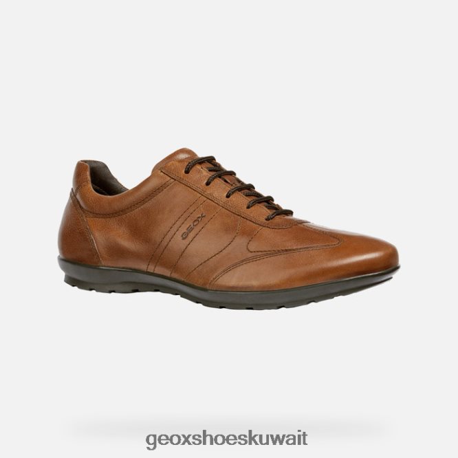 Geox BLL84T1807 Symbol Man Brown Cotto