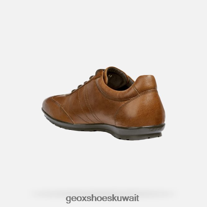 Geox BLL84T1807 Symbol Man Brown Cotto