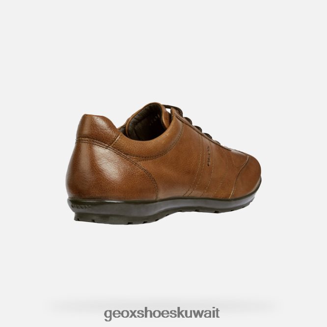 Geox BLL84T1807 Symbol Man Brown Cotto