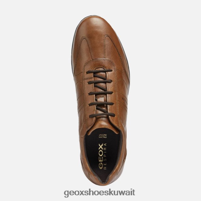 Geox BLL84T1807 Symbol Man Brown Cotto
