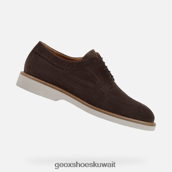 Geox BLL84T929 Gubbio Man Dark Brown