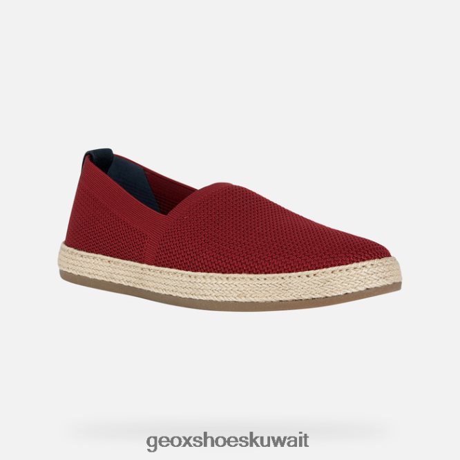 Geox BLL84T711 Pantelleria Man Dark Red