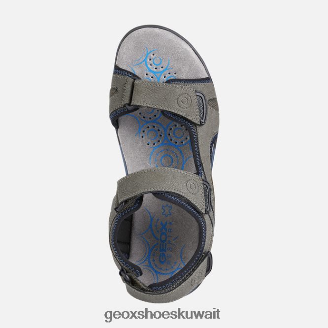 Geox BLL84T1754 Spherica Ec5 Man Light Olive Green/Dove Grey