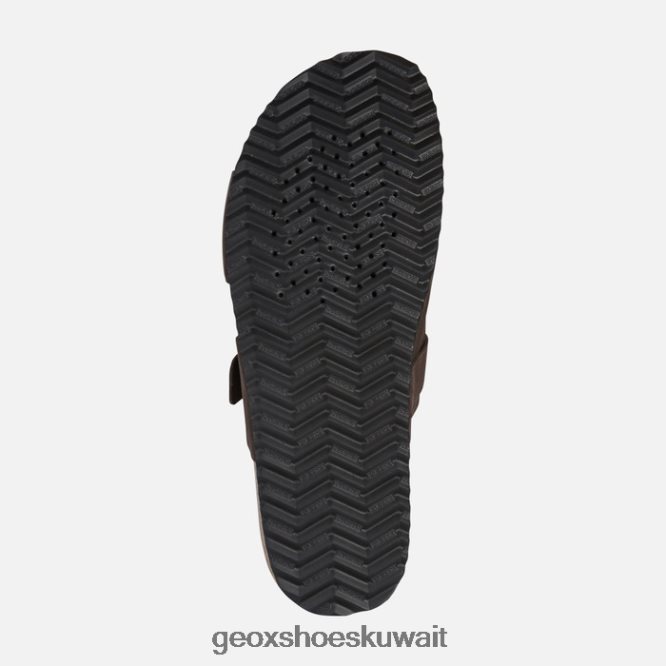 Geox BLL84T725 Sandal Ghita Man Dark Coffee