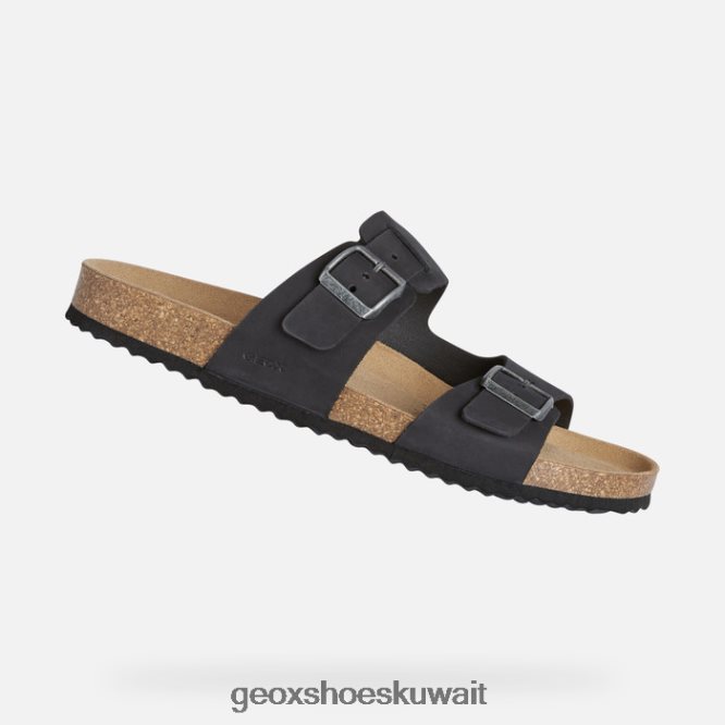 Geox BLL84T726 Sandal Ghita Man Black