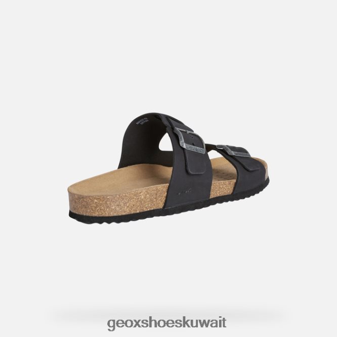 Geox BLL84T726 Sandal Ghita Man Black