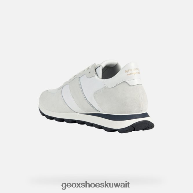 Geox BLL84T1660 Spherica Vseries Man Off White/Light Grey