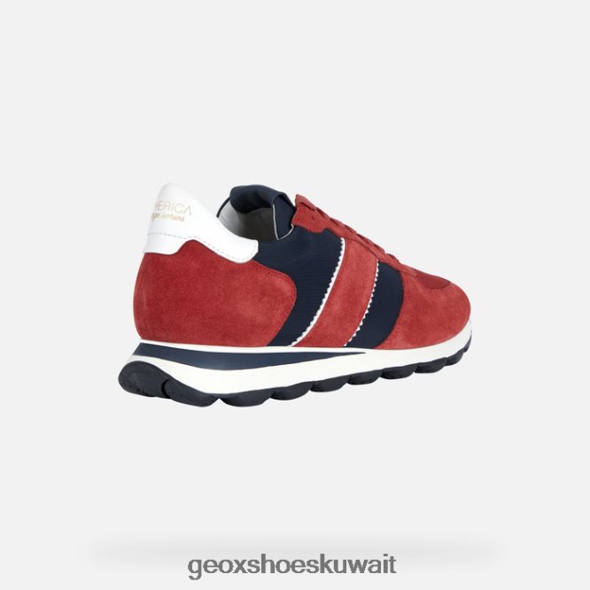 Geox BLL84T1662 Spherica Vseries Man Dark Red/Navy
