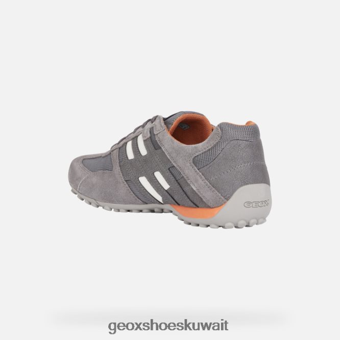 Geox BLL84T1748 Snake Man Light Grey/Anthracite