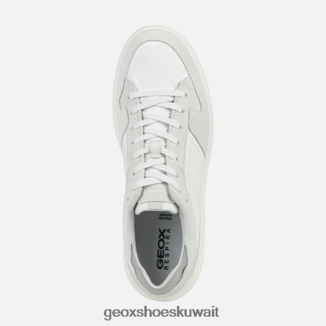 Geox BLL84T1778 Merediano Man Off White/White