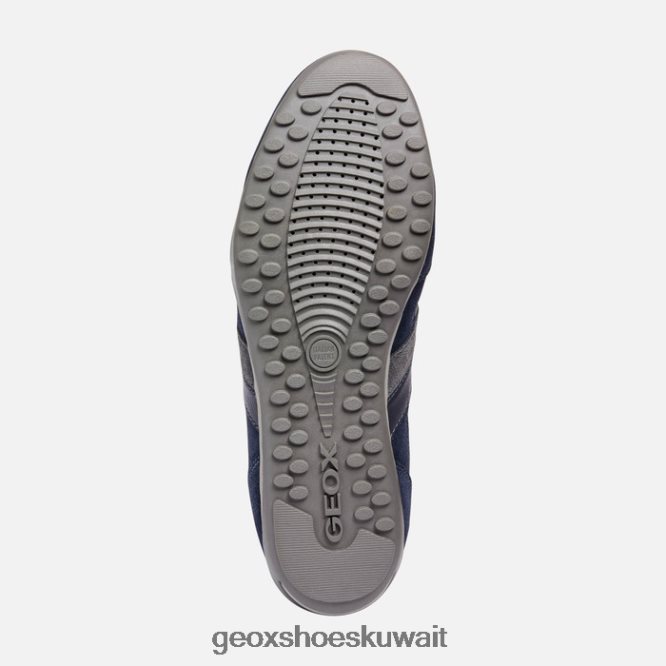 Geox BLL84T1809 Wells Man Navy/Dark Burgundy