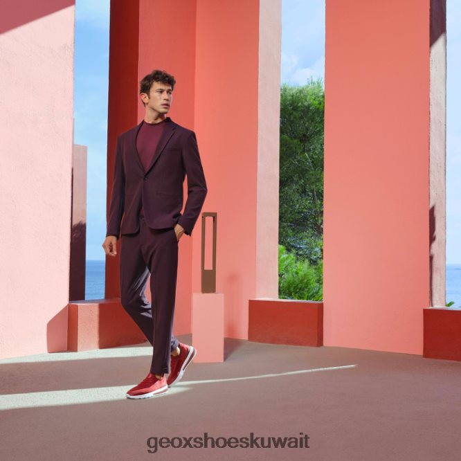 Geox BLL84T637 Spherica Actif Man Dark Red