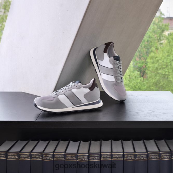 Geox BLL84T770 Spherica Vseries Man Light Grey/White