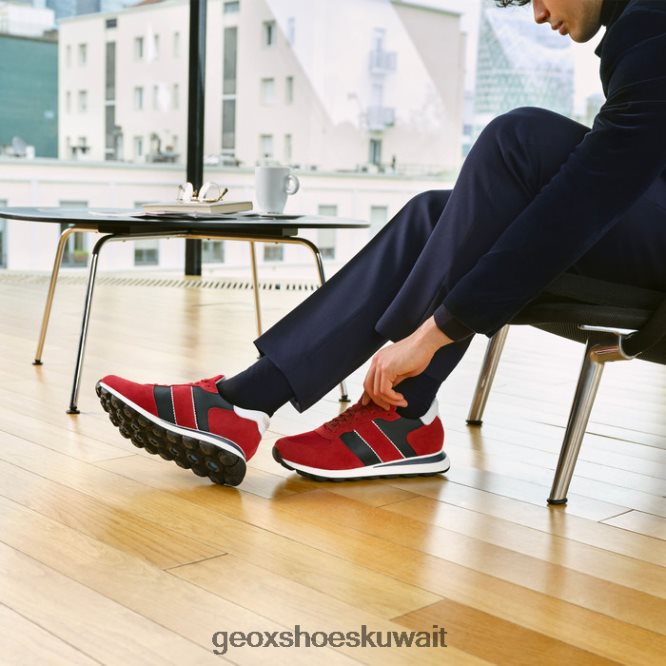 Geox BLL84T772 Spherica Vseries Man Dark Red/Navy
