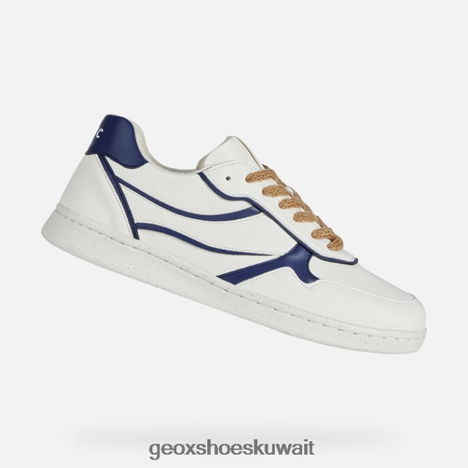 Geox BLL84T773 Warrens Man White/Navy