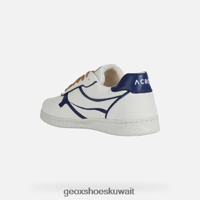 Geox BLL84T773 Warrens Man White/Navy