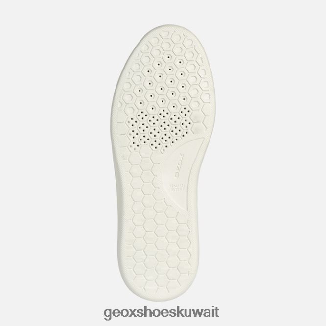 Geox BLL84T816 Deiven Man White/Dk Brown