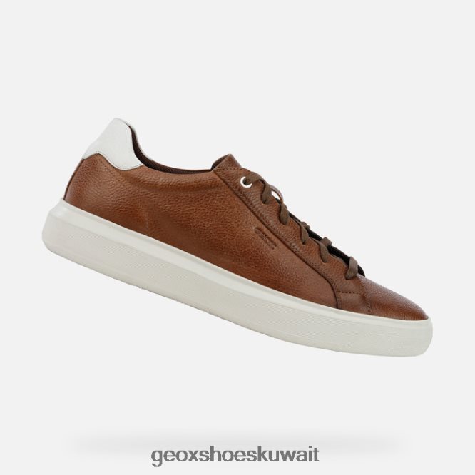 Geox BLL84T818 Deiven Man Cognac/White