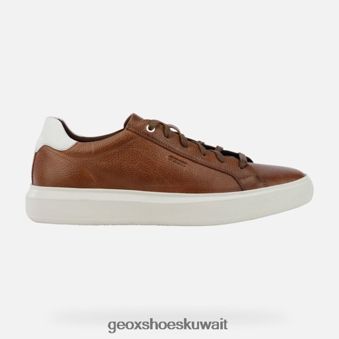Geox BLL84T818 Deiven Man Cognac/White