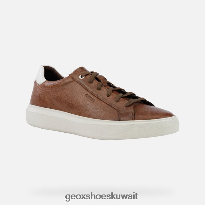 Geox BLL84T818 Deiven Man Cognac/White