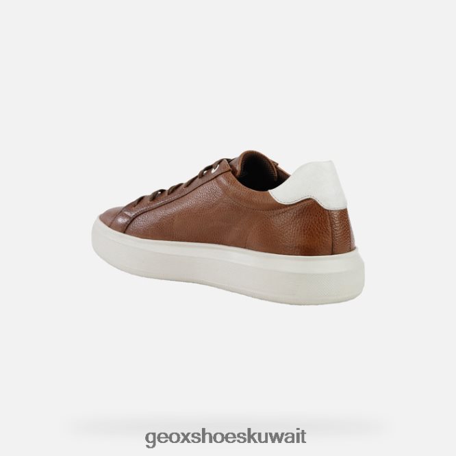 Geox BLL84T818 Deiven Man Cognac/White