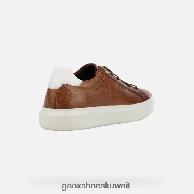 Geox BLL84T818 Deiven Man Cognac/White
