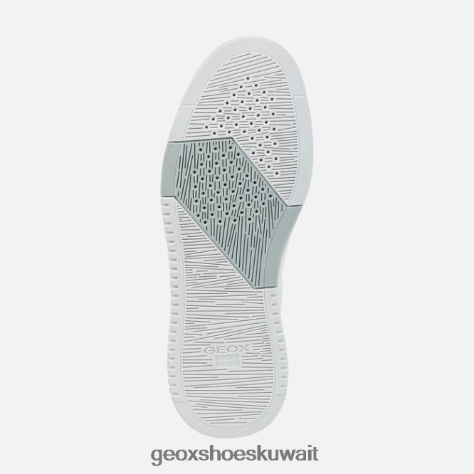 Geox BLL84T863 Segnale Man White/Dk Red