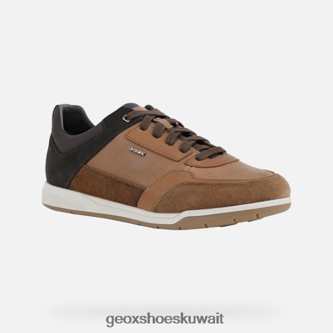 Geox BLL84T878 Spherica Ec3 Man Brown Cotto