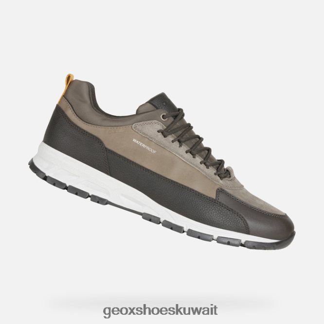 Geox BLL84T961 Delray Man Dark Coffee/Dove Grey