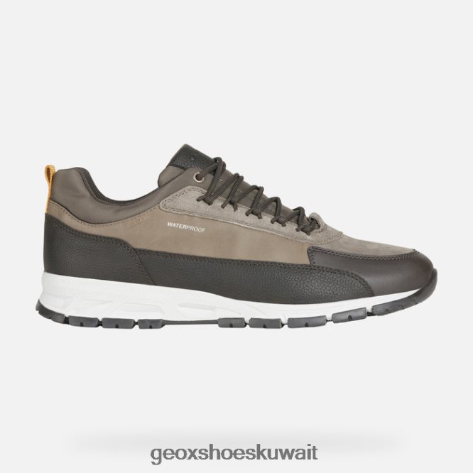 Geox BLL84T961 Delray Man Dark Coffee/Dove Grey
