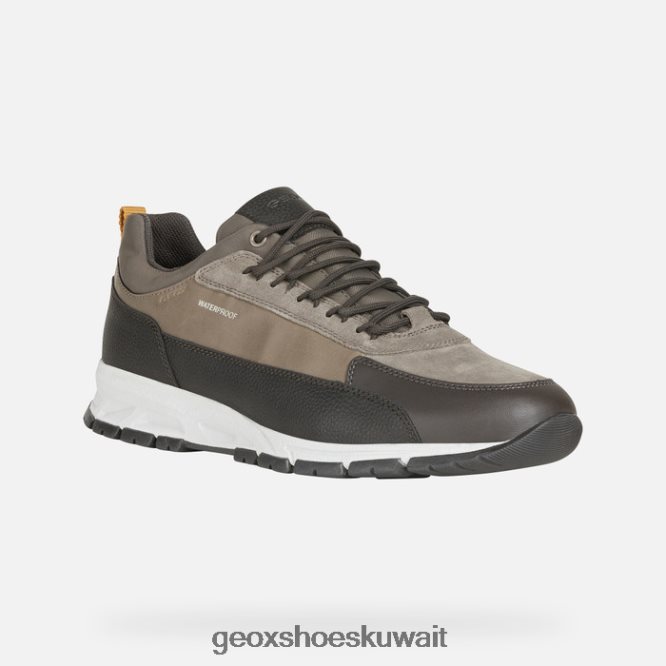 Geox BLL84T961 Delray Man Dark Coffee/Dove Grey