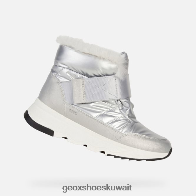 Geox BLL84T1703 Falena Abx Woman Silver/Light Grey
