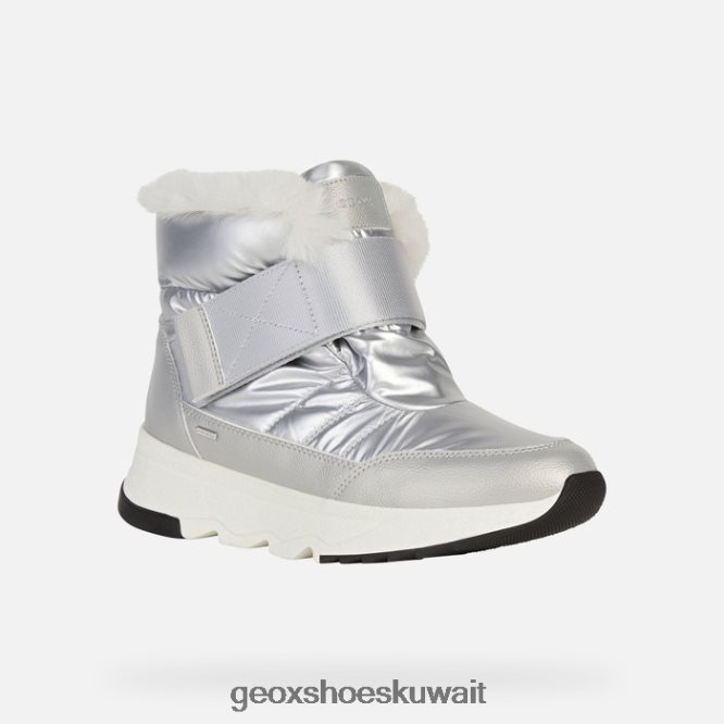 Geox BLL84T1703 Falena Abx Woman Silver/Light Grey
