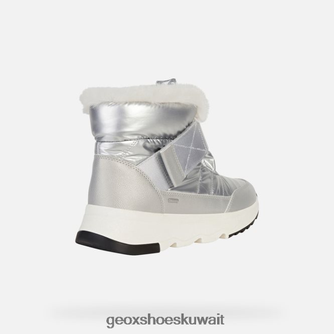 Geox BLL84T1703 Falena Abx Woman Silver/Light Grey