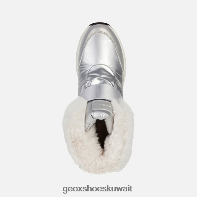 Geox BLL84T1703 Falena Abx Woman Silver/Light Grey